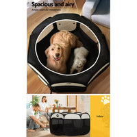 i.Pet Dog Playpen Pet Playpen Enclosure Crate 8 Panel Play Pen Tent Bag Fence Puppy 3XL Passionate for Pets Kings Warehouse