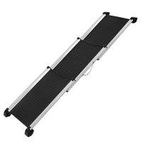 i.Pet Dog Ramp Pet Stairs Steps Car SUV Foldable Portable Ladder Adjustable Pet Care Kings Warehouse