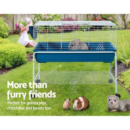 i.Pet Rabbit Cage 100cm Hamster Bunny Guinea Pig End of Year Clearance Sale Kings Warehouse