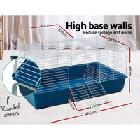 i.Pet Rabbit Cage 100cm Hamster Bunny Guinea Pig End of Year Clearance Sale Kings Warehouse