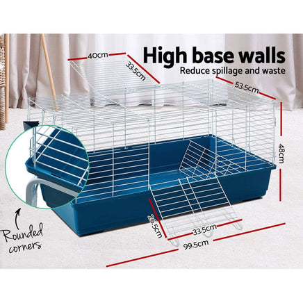 i.Pet Rabbit Cage 100cm Hamster Bunny Guinea Pig End of Year Clearance Sale Kings Warehouse