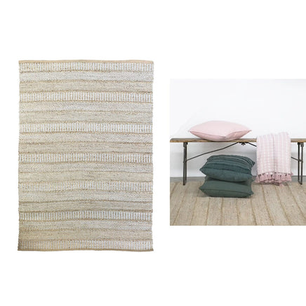 J Elliot Home Fraser Jute Floor Rug 160 x 230cm Home & Garden Kings Warehouse