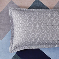 Jay microfiber reversible quilt cover set-queen size Home & Garden Kings Warehouse