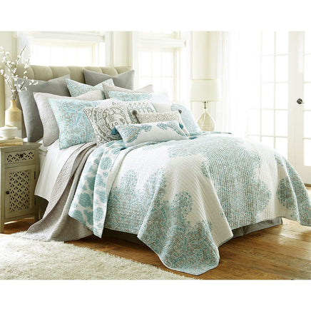 Jenny Mclean Avalon 3 Piece 100% Cotton Coverlet Set King Home & Garden Kings Warehouse