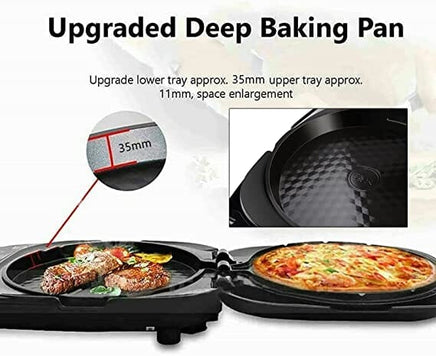 Joyoung Electric Baking Pan 2-Sided Heating Grill BBQ Pancake Maker 30cm Home & Garden Kings Warehouse