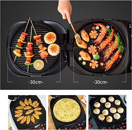 Joyoung Electric Baking Pan 2-Sided Heating Grill BBQ Pancake Maker 30cm Home & Garden Kings Warehouse