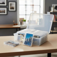 Jumbo Photo Storage Box 1600 4x6 Picture Album Organizer Container Craft Case Home & Garden Kings Warehouse