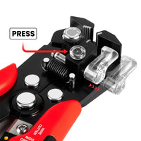 Kaiweets KWS-103 Self Adjusting Wire Stripper Wire Cutter Cable Stripper Clamp Auto Accessories Kings Warehouse