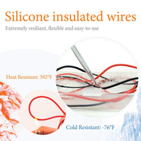 KAIWEETS Soft Silicone Electrician Test Leads Kit CAT III 1000V & CAT IV 600V with Alligator Clips and Needle Probe for Fluke/AstroAI/INNOVA Multimeter Electronic Clamp Meter 8PCS Tools Kings Warehouse