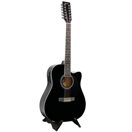 Karrera 12-String Acoustic Guitar with EQ - Black Kings Warehouse