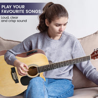 Karrera 12-String Acoustic Guitar with EQ - Natural Kings Warehouse