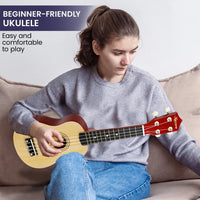 Karrera 21in Ukulele - Natural Kings Warehouse