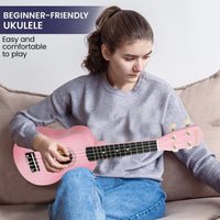 Karrera 21in Ukulele - Pink Kings Warehouse