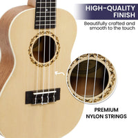 Karrera 23in Ukulele - Natural Kings Warehouse