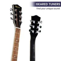 Karrera 40in Resonator Guitar - Black Kings Warehouse