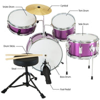 Karrera Childrens 4pc Drum Kit - Purple Kings Warehouse