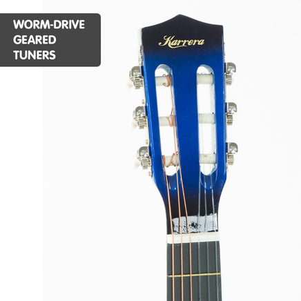 Karrera Childrens Acoustic Guitar Kids - Blue Kings Warehouse