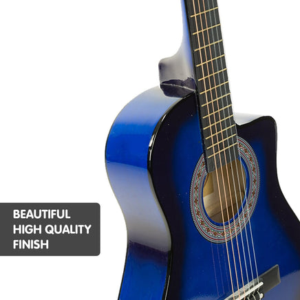 Karrera Childrens Acoustic Guitar Kids - Blue Kings Warehouse