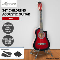 Karrera Childrens Acoustic Guitar Kids - Red Kings Warehouse