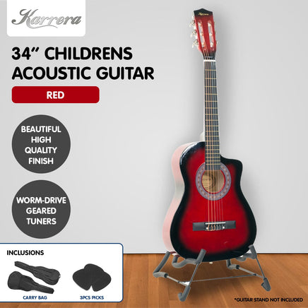 Karrera Childrens Acoustic Guitar Kids - Red Kings Warehouse