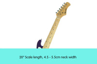 Karrera Electric Childrens Guitar Kids - Purple Kings Warehouse