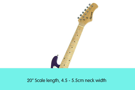 Karrera Electric Childrens Guitar Kids - Purple Kings Warehouse