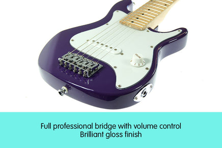 Karrera Electric Childrens Guitar Kids - Purple Kings Warehouse