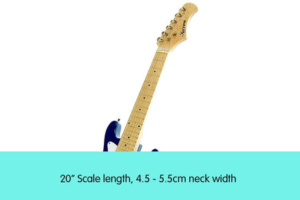 Karrera Electric Childrens Kids Guitar - Blue Kings Warehouse
