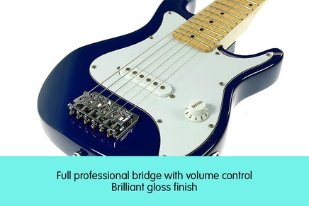 Karrera Electric Childrens Kids Guitar - Blue Kings Warehouse