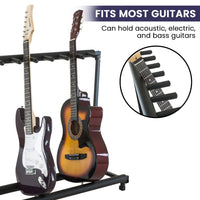 Karrera Steel Multi Guitar Stand for 7 Guitars Kings Warehouse