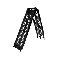 Kartrite Aluminium Folding Loading Ramp ATV Motorbike Motorcycle Golf Buggy Trailer - Black Auto Accessories Kings Warehouse