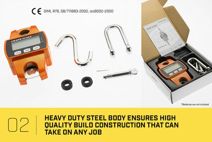 Kartrite Crane Scales Hanging 300Kg Industrial Electronic Kings Warehouse