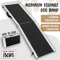 Kartrite Foldable Aluminium Dog Ramp - 183 x 38cm Kings Warehouse