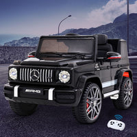 Kids Electric Ride On Car Mercedes-Benz Licensed AMG G63 Toy Cars Remote Black Baby & Kids Kings Warehouse
