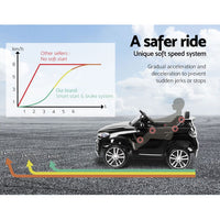 Kids Ride On Car BMW X5 Inspired Electric 12V Black End of Year Clearance Sale Kings Warehouse