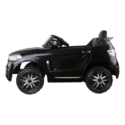 Kids Ride On Car BMW X5 Inspired Electric 12V Black End of Year Clearance Sale Kings Warehouse
