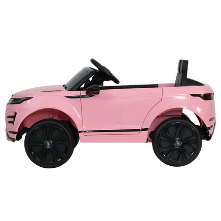Kids Ride On Car Licensed Land Rover 12V Electric Car Toys Battery Remote Pink Early Christmas Sale Kings Warehouse