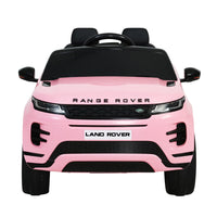 Kids Ride On Car Licensed Land Rover 12V Electric Car Toys Battery Remote Pink Early Christmas Sale Kings Warehouse