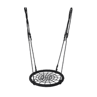 Kids Rope Swing Round Outdoor Birds Crows Nest Spider Web Swing Seat 65cm Gift & Novelty Kings Warehouse