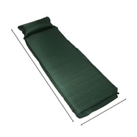 KILIROO Inflating Camping Mat with Pillow - Army Green KR-IM-100-HY Summer Adventure Kings Warehouse 