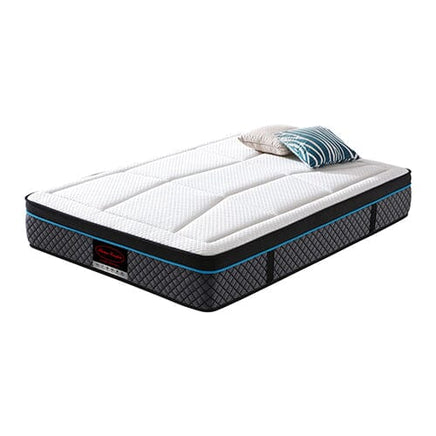 King Mattress in Coolmax Memory Foam 6 Zone Pocket Coil Soft Firmness Furniture Kings Warehouse
