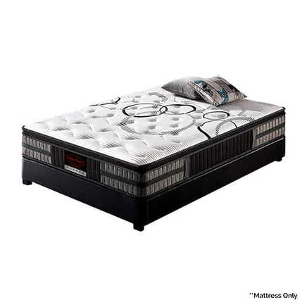 King Mattress in Gel Memory Foam Pocket Coil Medium Firm Bed 34cm Thick Furniture Kings Warehouse