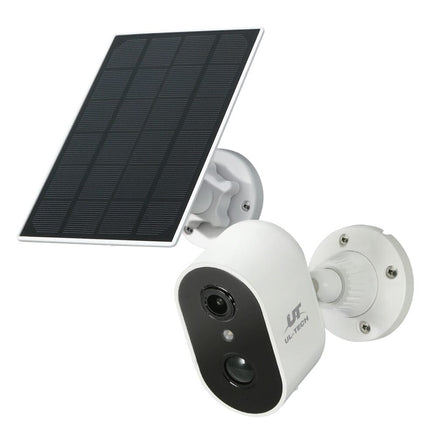 King Tech 1080P Wireless Security IP Camera Rechargeable Outdoor CCTV Solar Panel Kings Warehouse