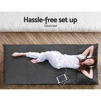 Kings Floor Sofa Bed Lounge Couch Recliner Chair Folding Foam Camping Bed Kings Warehouse