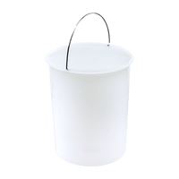 Kitchen Swing Pull Out Bin Stainless Steel Garbage Rubbish Waste Trash Can 14L Home & Garden Kings Warehouse