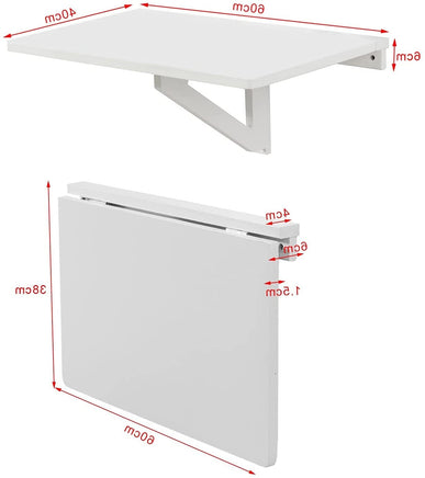 Kitchen Wall-Mounted Folding Table Kings Warehouse