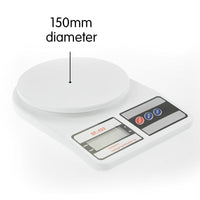 Klika Digital Kitchen Scales 10kg / 1gm Electronic Food Scale Home & Garden Kings Warehouse