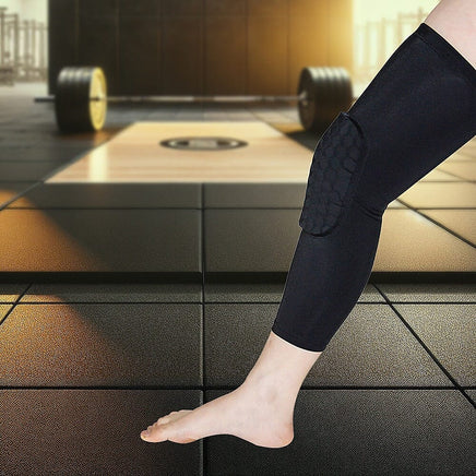 Knee Sleeve Guard Support Brace Sport Compression Calf Running Health & Beauty Kings Warehouse