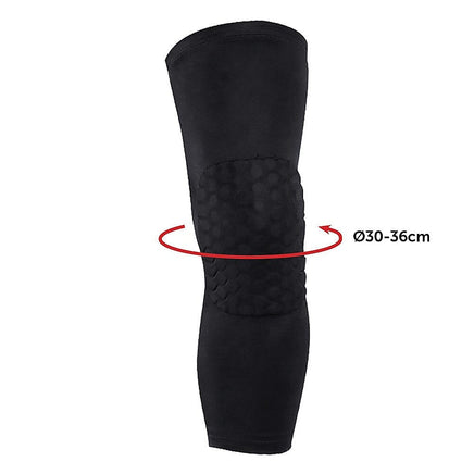 Knee Sleeve Guard Support Brace Sport Compression Calf Running Health & Beauty Kings Warehouse