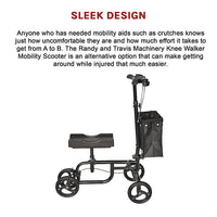 Knee Walker Scooter Mobility Alternative Crutches Wheelchair Portable Health & Beauty Kings Warehouse